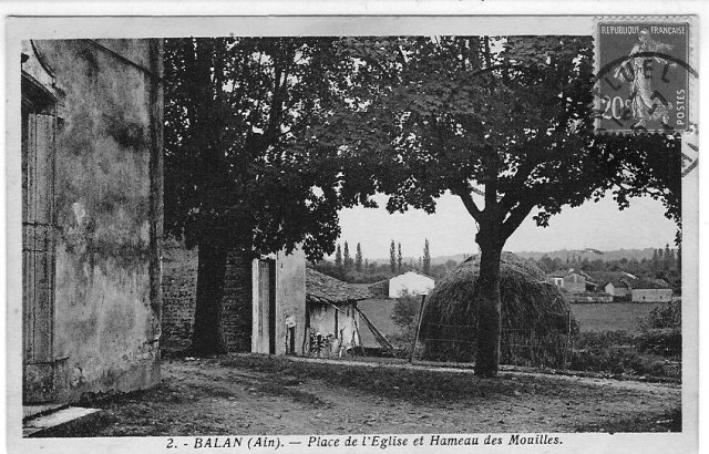 Place Eglise et hameau des mouilles