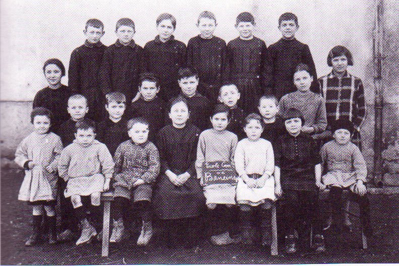 Ecole-communale-BANEINS-1924-1925