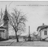 La place et mairie