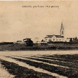 Vue générale de Birieux dans la Dombes 