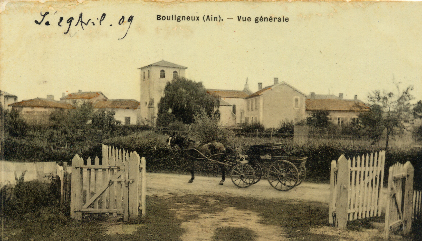 Vue_Generale_3_GB.jpg - Vue générale de Bouligneux dans la Dombes en 1909