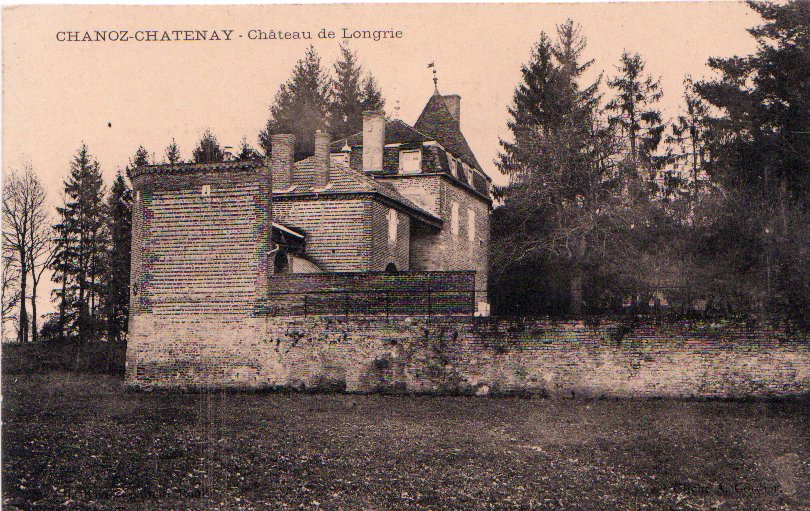 Le château de Chanoz Chatenay (Château de Longrie) dans la Dombes