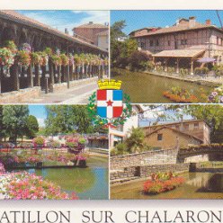 Vue générale de Chatillon sur Chalaronne