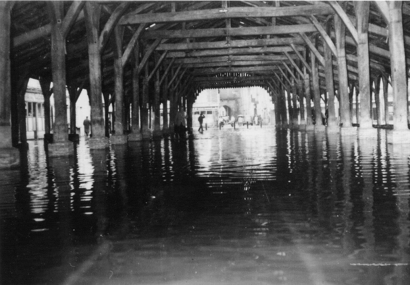 Photo de l'inondation du 2 septembre 1956