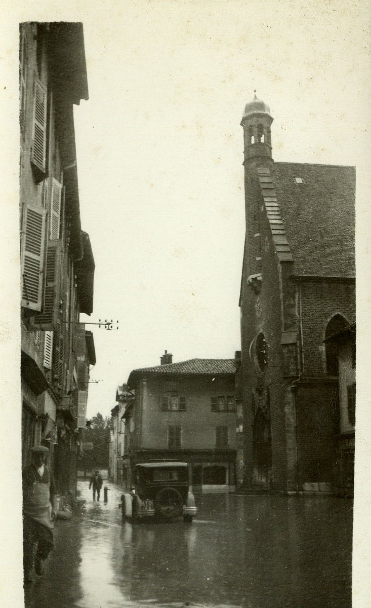 Photo de l'inondation de octobre 1935