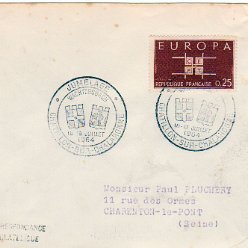 Enveloppe_Premier_jour_Jumelage_Wachtersbach_juillet_1965