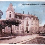 Le château de la place du chapitre à Neuville les Dames dans la Dombes