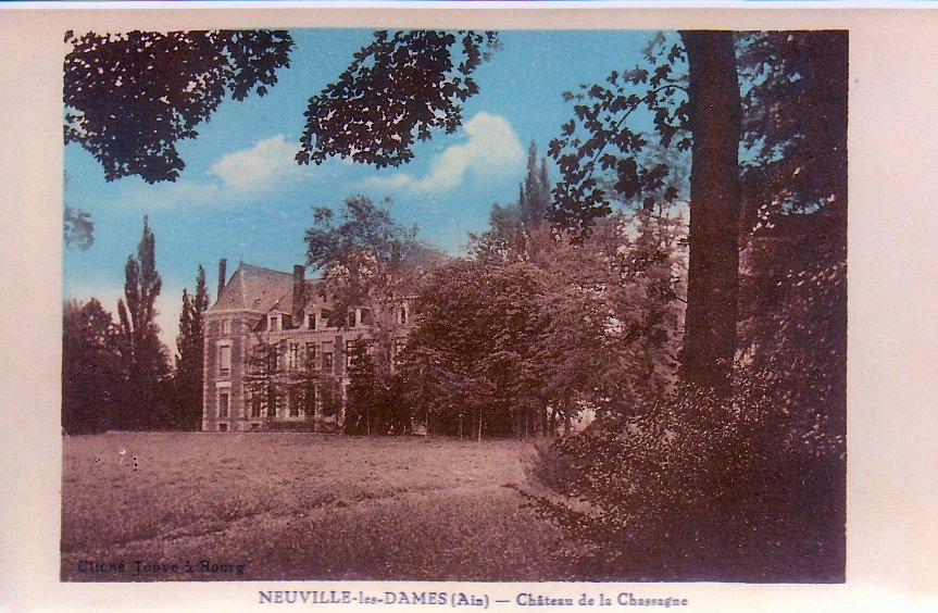 Château de la Chassagne à Neuville les Dames dans la Dombes