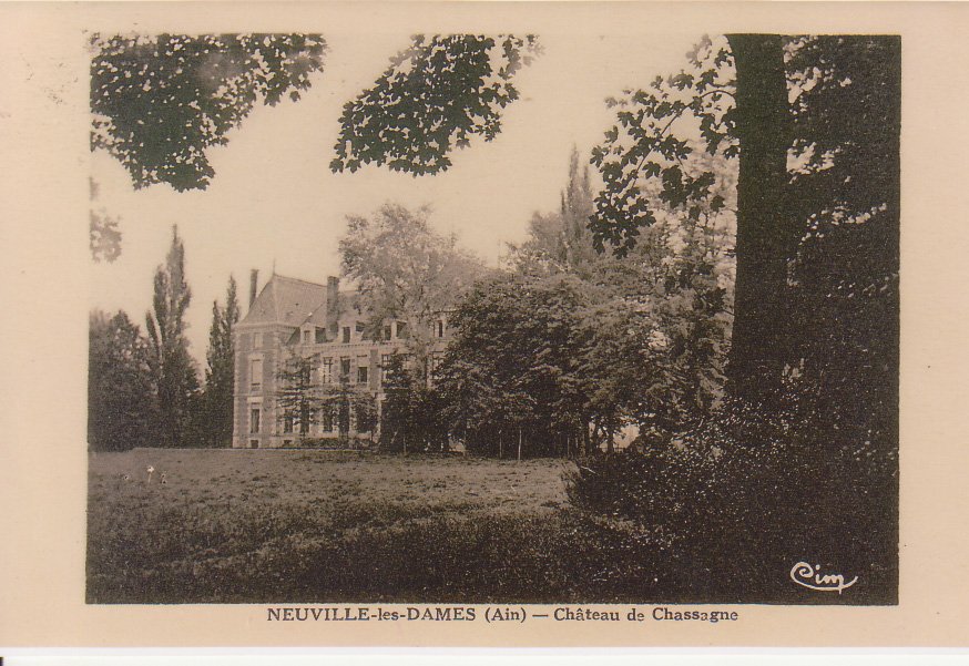 Château de la Chassagne à Neuville les Dames dans la Dombes