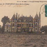 Château de la Chassagne à Neuville les Dames dans la Dombes en 1909