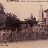 Le monument aux morts de Neuville les Dames dans la Dombes
