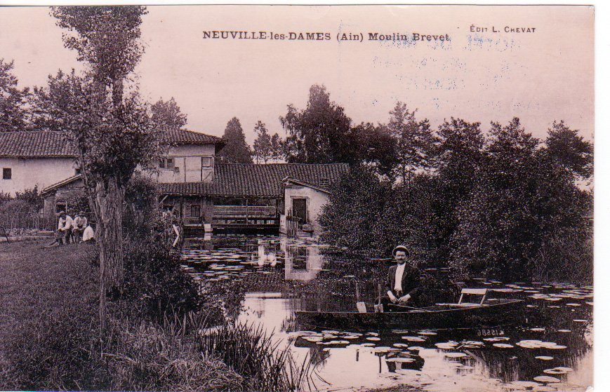 Le moulin Brevet à Neuville les Dames dans la Dombes