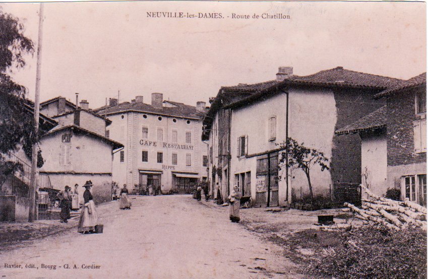 Route de Chatillon à Neuville les Dames