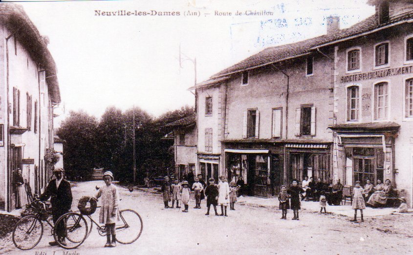 Route de Chatillon à Neuville les dames dans la Dombes