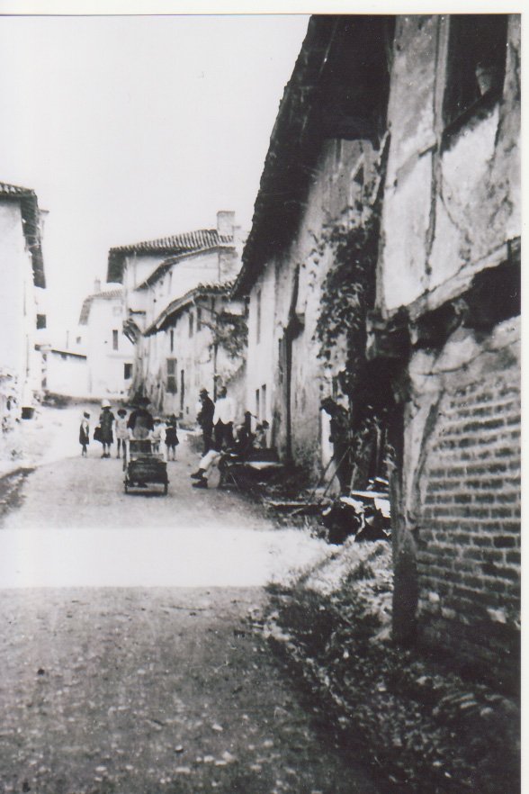 Rue de la Basse bresse à Neuville les Dames dans la Dombes