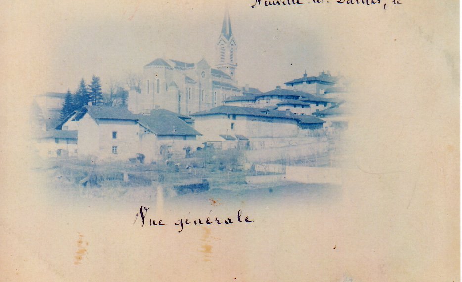 Vue générale de Neuville les Dames dans la Dombes