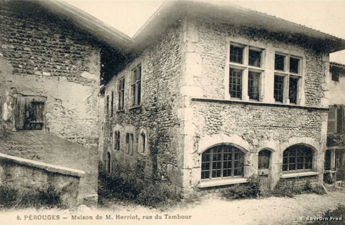 Maison de Monsieur Herriot à Pérouges dans la Dombes