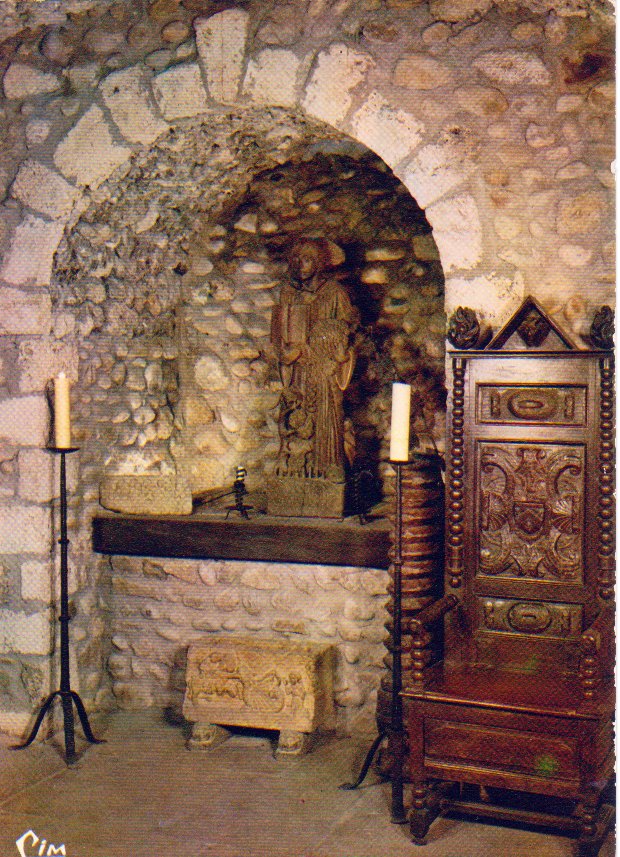 Caveau saint Vincent à Pérouges dans la Dombes