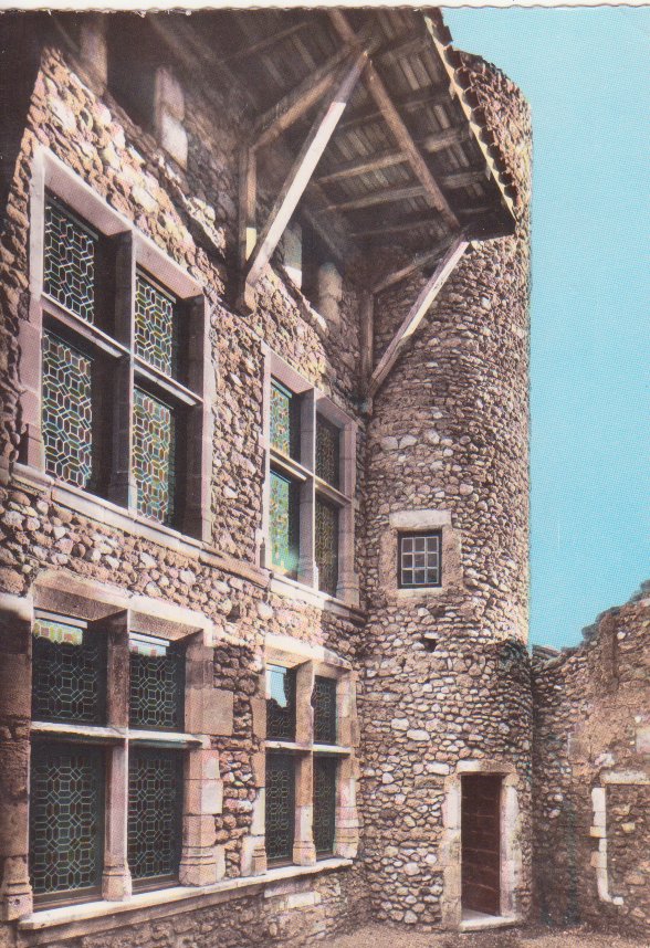 Maison du Prince et tour de Guet à Pérouges dans la Dombes 