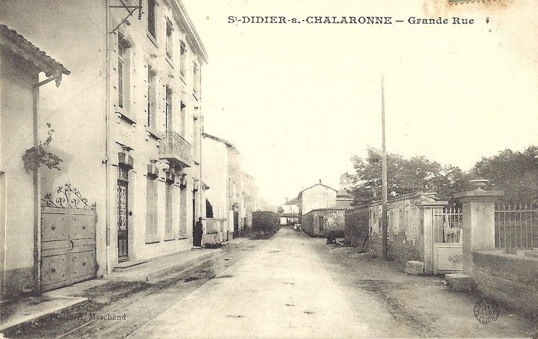 saint didier chalaronne grande rue
