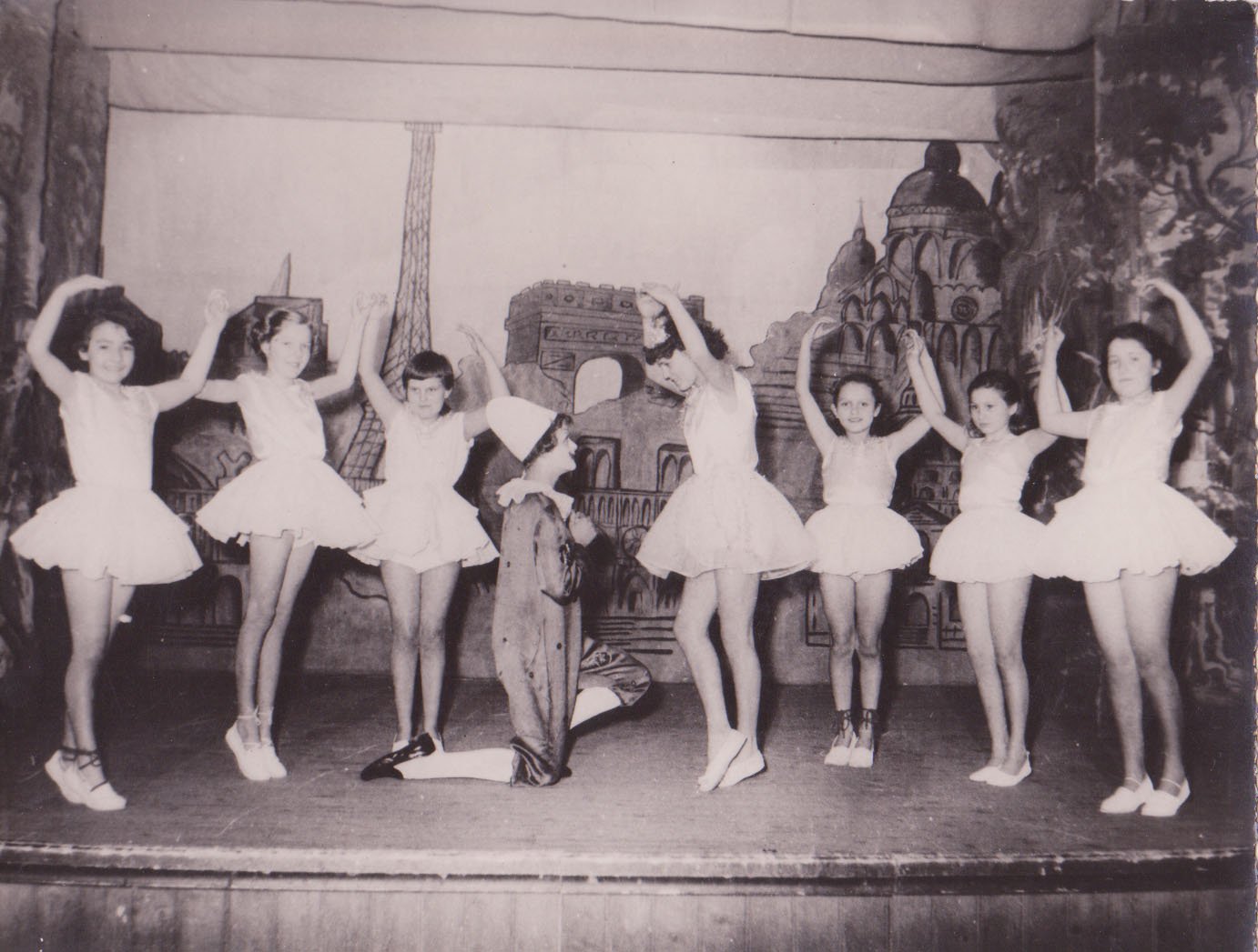 Fête de Noël en 1954