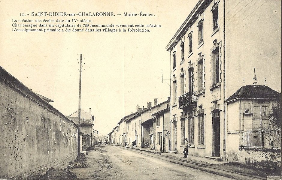 saint didier chalaronne 11 mairie ecole