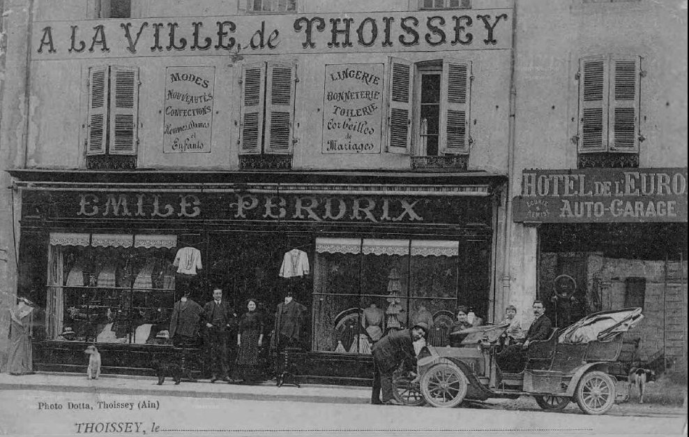 Lingerie Emile Perdrix A la ville de Thoissey