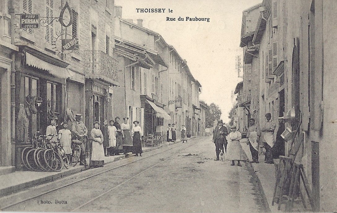 thoissey rue du faubourg