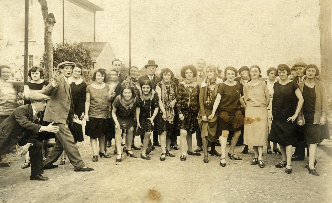Banquet des artistes du casino de Lyon à Villars les Dombes le 15 avril 1925