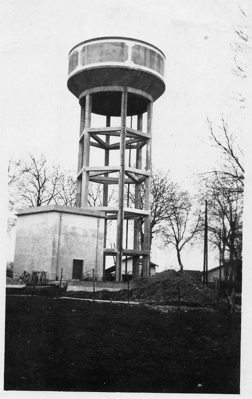 Construction du château d'eau de Villars les Dombes 