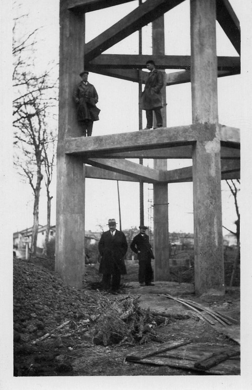 Construction du château d'eau de Villars les Dombes 