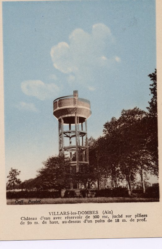 Château d'eau de Villars les Dombes 