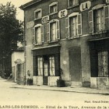 Hotel du Nord, Place du Nord à Villars les Dombes en 1913