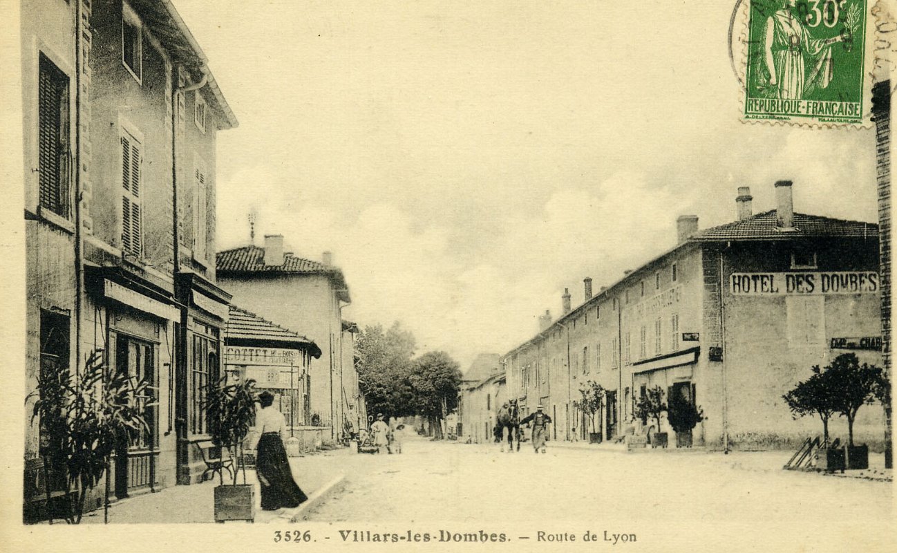 Hotel des Dombes à Villars les Dombes en 1937