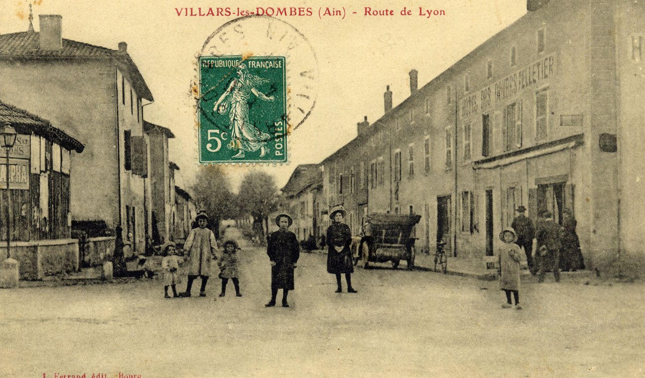 Hotel des Dombes à Villars les Dombes en 1911