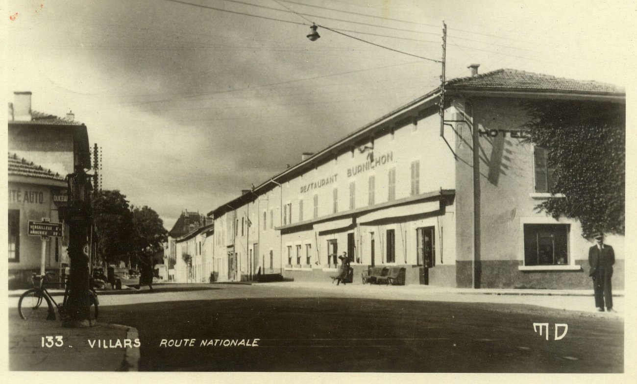 Hôtel des Dombes à Villars les Dombes en 1951