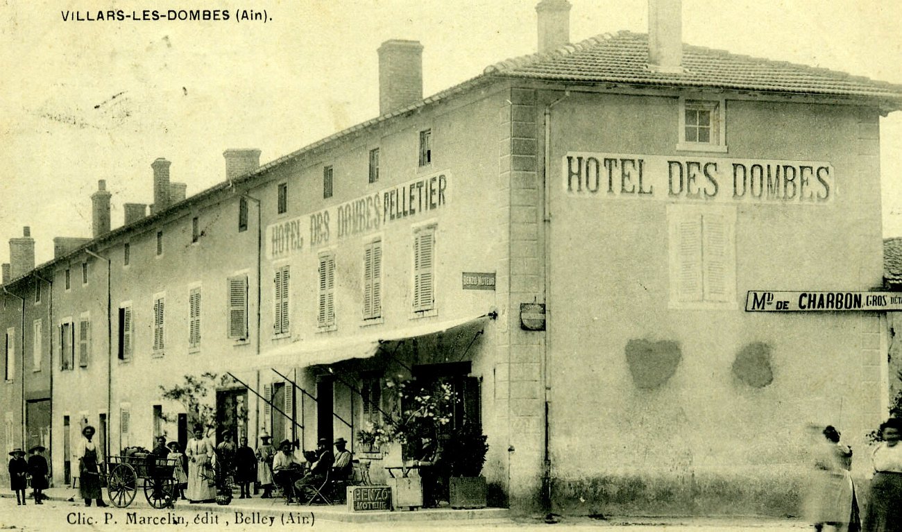 Hotel des Dombes à Villars les Dombes en 1909