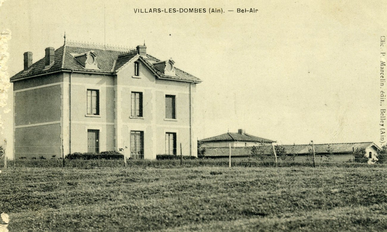 Villa Bel Air à Villars les Dombes en 1909
