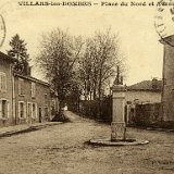 Place du Nord à Villars les Dombes en 1928