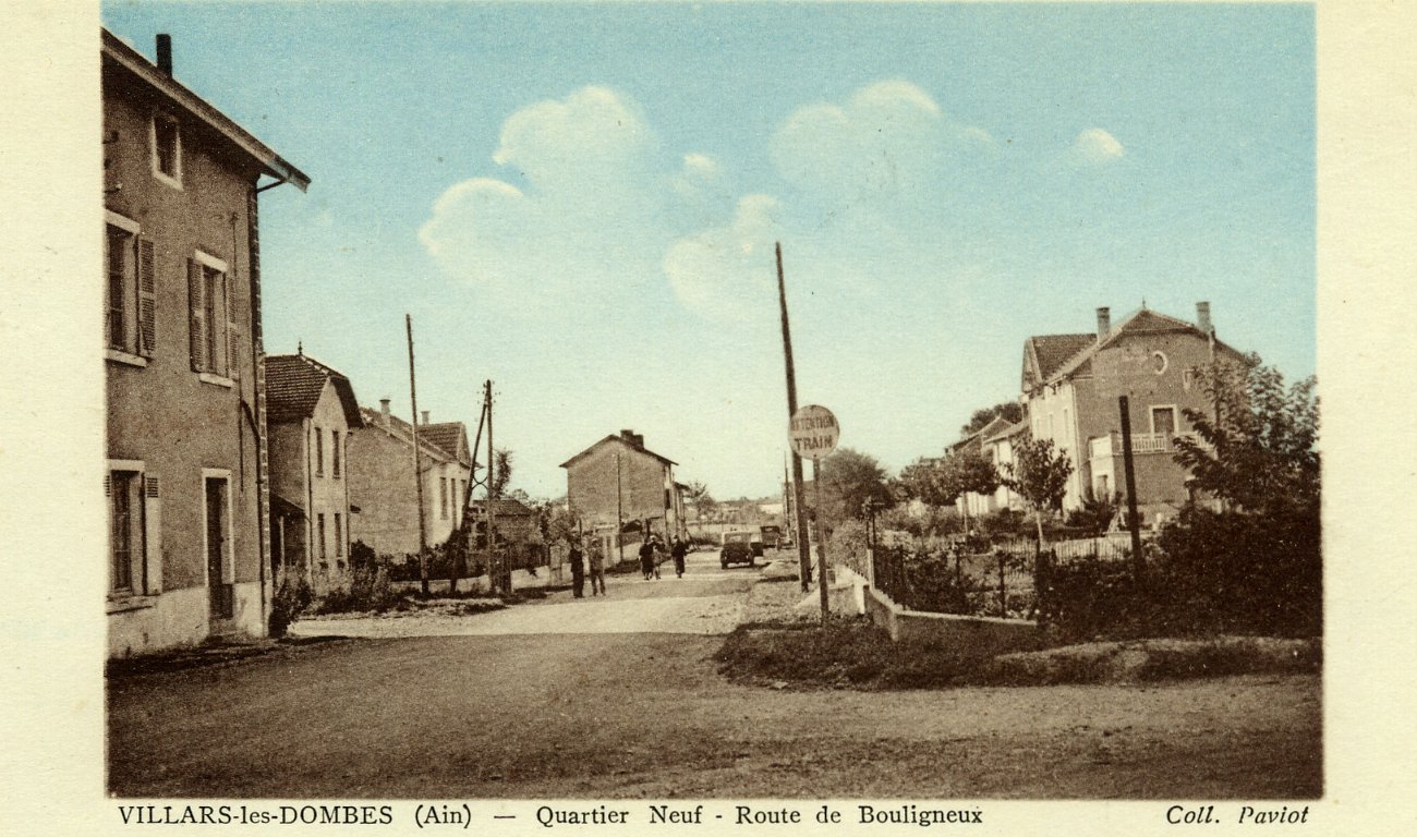 Route de Bouligneux - Chatillon sur Chalaronne - à Villars les Dombes 