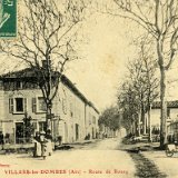 Route de Bourg à Villars les Dombes Route de Bourg à Villars les Dombes