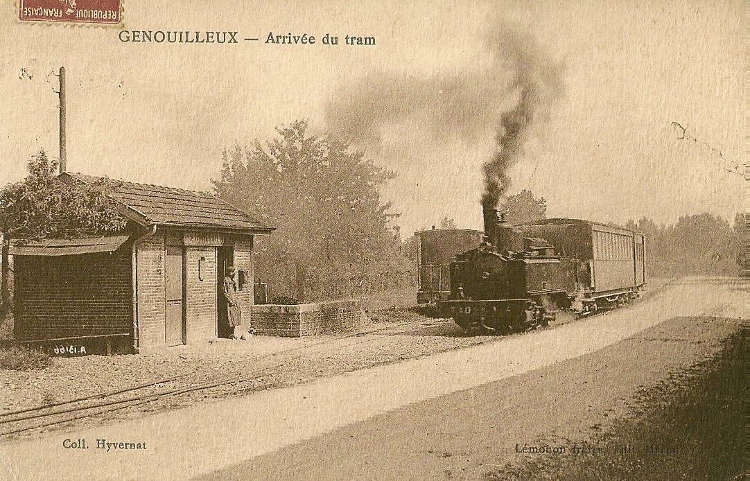 genouilleux P35 arrivee du tram