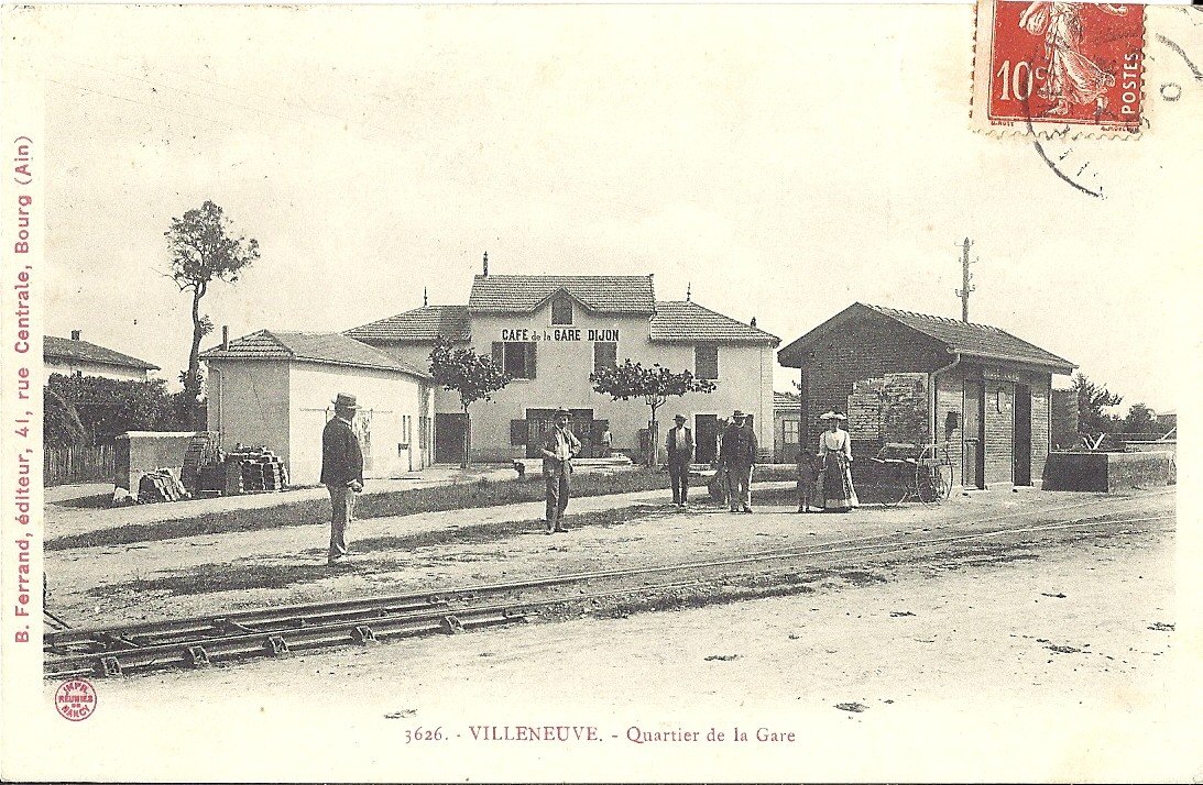 villeneuve 3626 P44 quartier de la gare